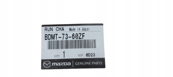 Mazda OE Направляюче скло ліве заднє OE Mazda 3 BP BDMT7360ZF