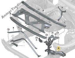 BMW OE 51647375325 Кронштейн лампи окуляра BMW G11 G12