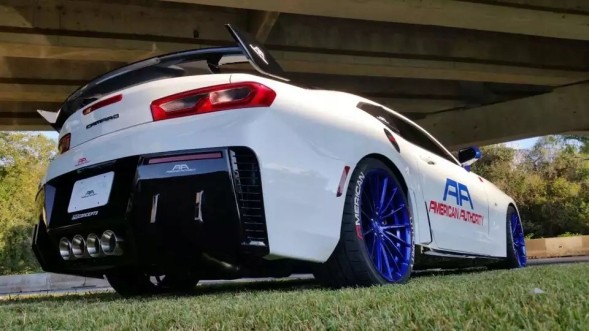 Китай JGD-CM16-RSAA Спойлер задньої заслінки JGD ATTACK - Чорний Блиск CHEVROLET CAMARO 2016-2023