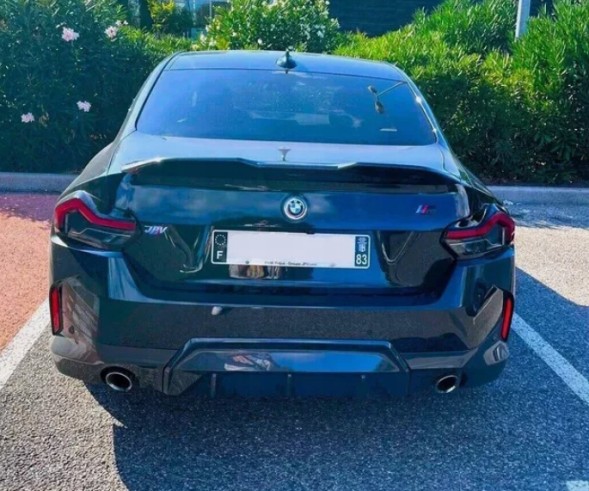 Китай 1200AVC12123 СПОЙЛЕР ЛОТКА НАКЛАДКА BMW 2 M2 G42 G87 CARBON СПОЙЛЕР Задній