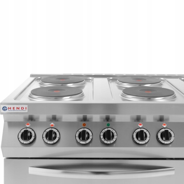 Китай WEW-SC-HP-1006018 Електрична плита Hendi 6x2.6кВт з духовкою GN1/1 120см для гастрономії, сертифікат CE