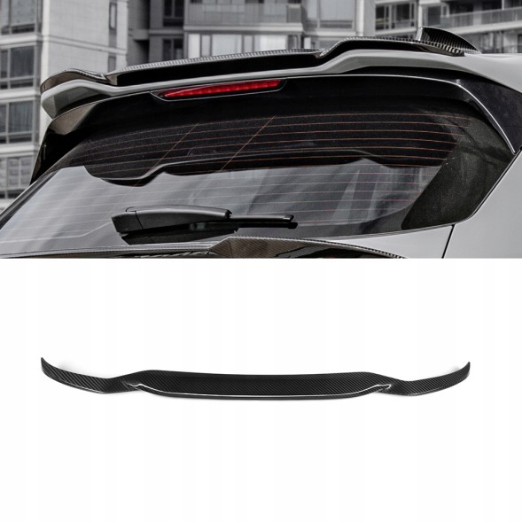 Китай T-309 Карбоновий спойлер на дах BMW X3M F97 / F97 LCI, стиль SQ (Dry-Carbon)