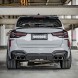 Китай T-309 Карбоновий спойлер на дах BMW X3M F97 / F97 LCI, стиль SQ (Dry-Carbon)