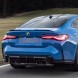 Китай SP2456 Спойлер для люка багажника BMW Серії 4 G22 / M4 G82 M4 Style Чорний Блиск