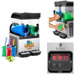 Китай WEW-SC-HP-1009019 Гранітор Royal Catering 2x15л Диспенсер для напоїв Слаш для закладів харчування