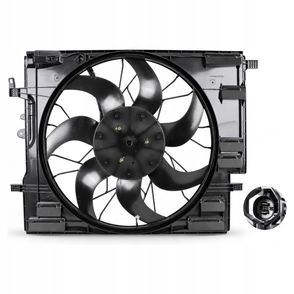 Loro DSP-FY32 31657360 32249742 32249967 32411235 052-014-0005 0520140005 470073 228055N 850040 V95-01-0001 V95010001 Вентилятор охолодження Volvo XC60 II XC90 II 2.0 D4 D5 T5 T6 600W 31657360