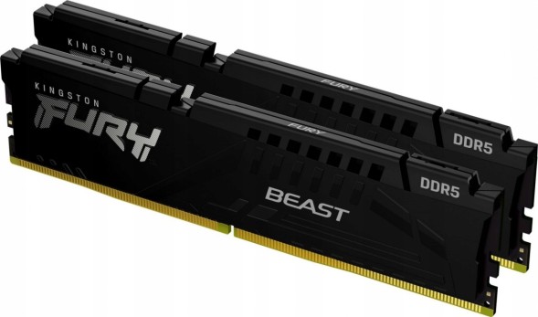 Китай WEW-SC-AB-SAKIN506452BB20 Оперативна пам'ять Kingston Fury Beast 64GB (2x32GB) DDR5 5200 CL40 Чорна