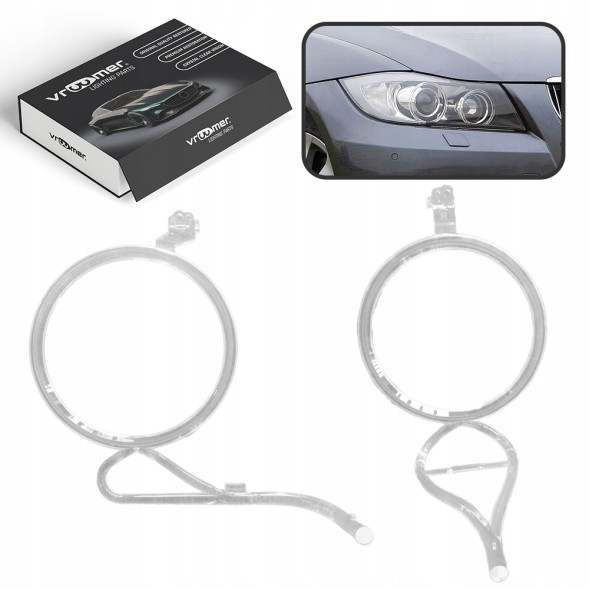 Vroomer LT-SERII-3-E90-E91-04-XENON-R Світловод правий фари денного світла DRL BMW 3 серії E90 04-07 XENON