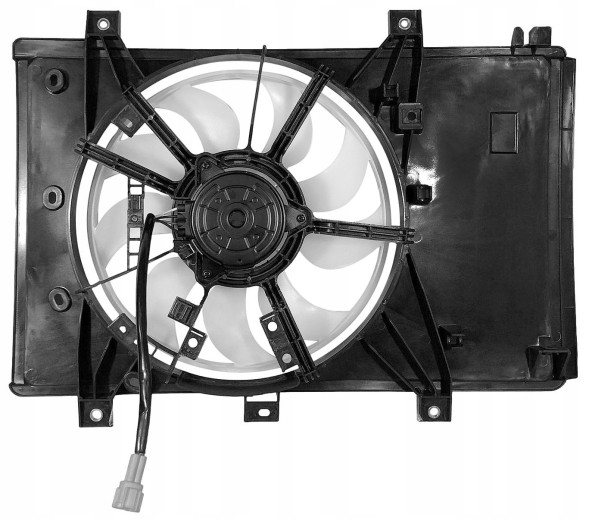 Радіатор MZ87028DR Вентилятор mazda 2 dj 2014-23 1.5 skyactiv 21460d470a 21460-d470-a