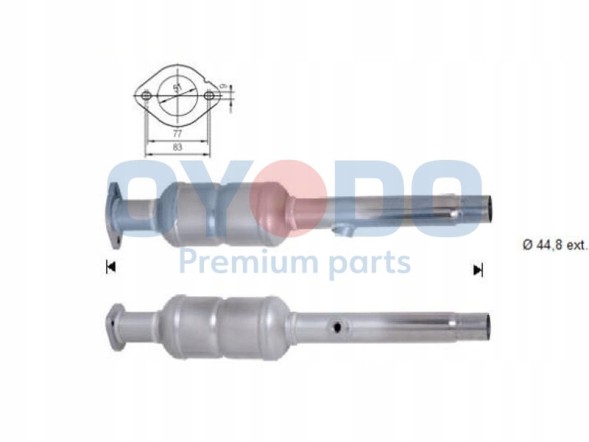Oyodo 10N0083-OYO Каталізатор seat 10n0083-oyo oyodo