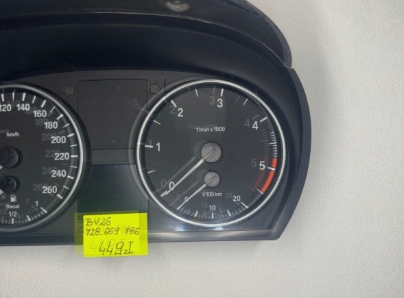BMW OE ЛІЧИЛЬНИК ПРИЛАДІВ СПІДОМЕТР BMW E90 E91 IK914148701F 1025350-76