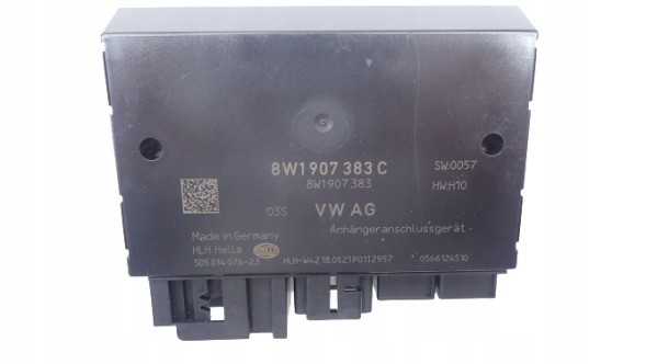 Volkswagen OE 8W1907383C MODUŁ МОДУЛЬ КЕРУВАННЯ ФАРКОПОМ AUDI Q5 Q7 Q8 8W1907383 C