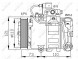 NRF 32225 Компресор компресора кондиціонера 32225 nrf seat