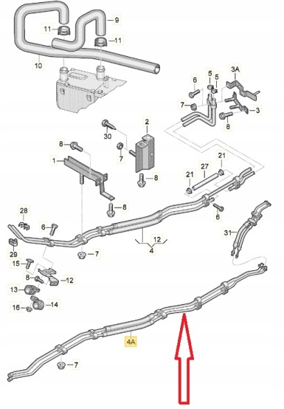 Китай 7M3820744E 7M3820744H 7M3820744D 7M3820744G ШЛАНГ КОНДИЦІОНЕРУ VW SHARAN SEAT ALHAMBRA FORD GALAXY LIFT REAR