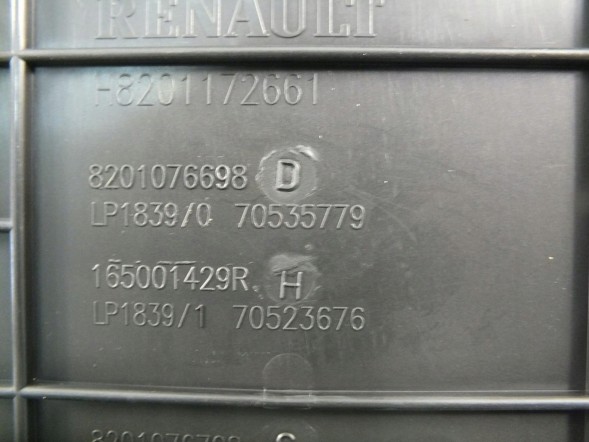 Dacia OE 8201076708 Корпус повітряного фільтра DACIA DOKKER
