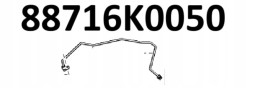 Toyota OE MS-88716K0050 TOYOTA YARIS КРОС ШНУР КОНДИЦІОНУВАННЯ ПОВІТРЯ OE 88716K0050
