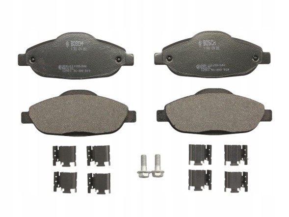 CHINA 0 986 494 261 + 0 986 478 979 PEUGEOT 3008 I Накладки + диски передні bosch peugeot 3008 і 1