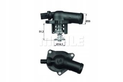 BEHTI 17 109/RS4 BEHR ТЕРМОСТАТ 032121121М 032121121Н 670109