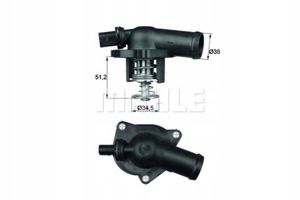 BEHTI 17 109/RS4 BEHR ТЕРМОСТАТ 032121121М 032121121Н 670109