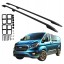 5K Parts 5K01018B Релінги на дах Ford Transit Custom довгий long від 2012 до 2023 чорні