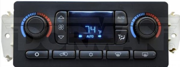 USA USA-10399657 ПАНЕЛЬ КЛІМАТИЗАЦІЇ HUMMER H2 TRAILBLAZER ENVOY RAINIER SILVERADO 03-07