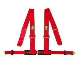 MTuning 4PKT OMP RED Ремені ремні ОМП 4 ПКТ, спортивний тюнінг, атест