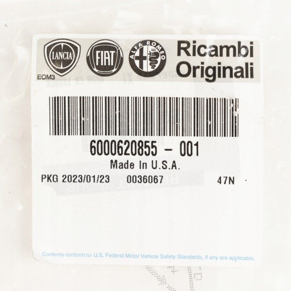 Renault OE OE 6000620855 ХОМУТ ВИХЛОПНОЇ ТРУБИ
