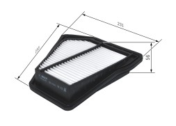 F026400494 BOSCH Фільтр забору повітря