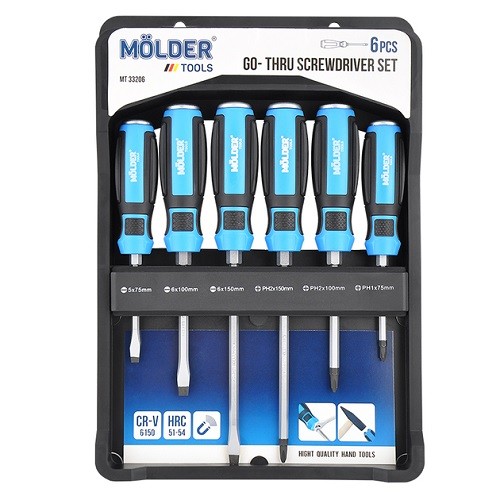 MT33206 MOLDER Набір викруток Molder 6 шт