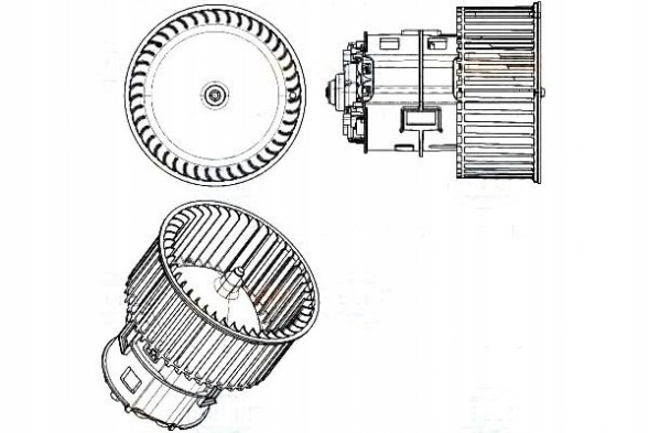 Behr Hella Service 8EW 351 104-431/BRH Behr hella вентилятор повітродувки 8t1820021 cg325 351 + помічник водія #28