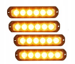 CHINA 55006x4 4X світлодіодний спалах стробоскоп 12-24v