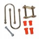 Carmont MB110494 UK-P-052-206 Комплект для підвіски ресори - L200 2.5 TD K74 - MB110494 MB584531 MT362394