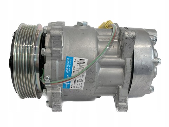 EURO KLIMA EKL33112-ZA, SD7V16-1240, SD7V16-1240F, 9639109580, 9646416780, 9655421780, 9659231580, 9687437780, 9687438080, 6453JN, 6453JQ, 6453LR, 6453LX, 6453RY КОМПРЕСОР КОНДИЦІОНЕРА PEUGEOT SD7V16-1240F 9646416780 9687438080 240578