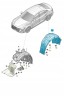 Audi OE НОВЕ ОРИГІНАЛЬНЕ AUDI 8B3810172 НАКЛАДКА НА КРИЛО