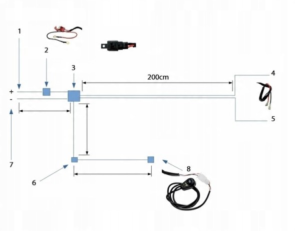 RGR 5905954325788 Робоча фара RGR LED 80 Вт 12 В 12800 лм 6500 К