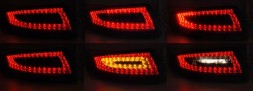 Depo LDPO18 mhm Задні ліхтарі LED комплект Lift OEM Look Тюнінг для Porsche 911 997 2004-2008