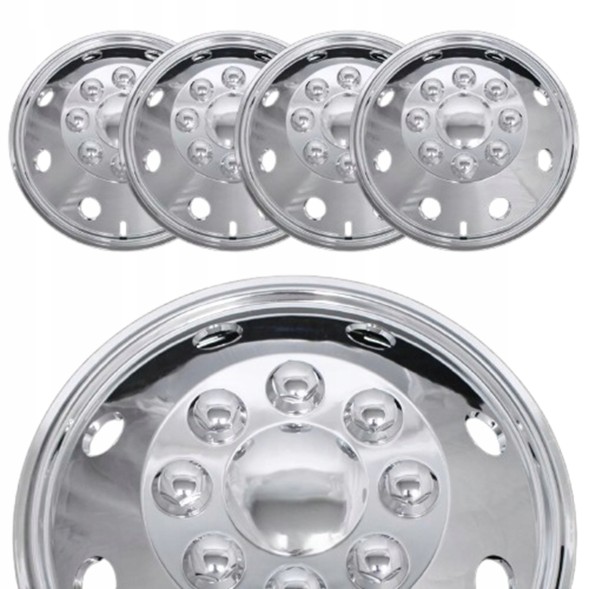 USA USA-1688CHPL КОВПАК 4 ШТУКИ КОВПАКИ ХРОМ 16" DODGE РАМ ПРОМАСТЕР 1500 3500 14-24