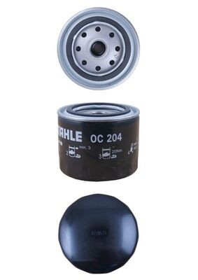 OC204 MAHLE ORIGINAL Фільтр мастил