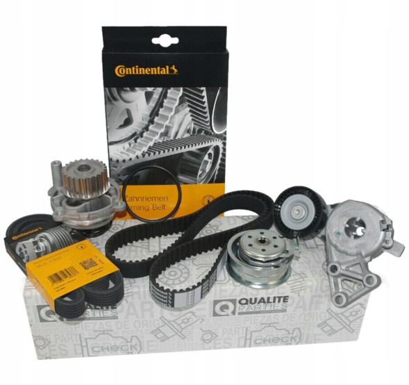 QP CT908K1 + 06B121011M + 06A903315E + 06F260849E НАТЯЖУЮЧИЙ РЕМЕНЬ ГРМ AUDI A3 VW GOLF V VI