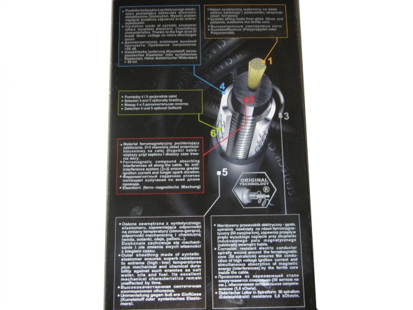 Sentech 8462AXS ТРОСІ ЗАПАЛЕННЯ FIAT PANDA 1.1 2003-2011 р.в.