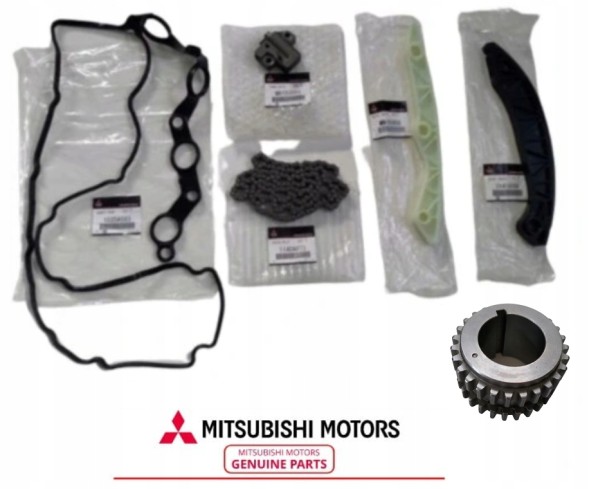 Mitsubishi OE WBEURO/1141A004.0/MN183892/MN183894/1140A073/1035A583/1052B433/1052A809/MN183895/MN183896/1147A015/1147A005/MN183900/MQ300796/MN1838980/MN183893 MITSUBISHI LANCER OUTLANDER КОМПЛЕКТ ГРМ + ШЕСТЕРНІ ГРМ + ПРИВІД МАСЛЯНОГО НАСОСА