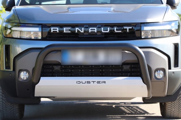 Китай 5030PWT24 Передній захист Dinamic чорний кенгурятник Dacia Duster 2024-