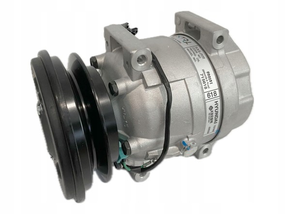 EURO KLIMA 11N6-91040 / 11N691040 / 730235 / A5W00269 / 730479 / 11Q690040 / 11Q6-90040 / 11Q690041 / 11Q6-90041 / 715618 КОМПРЕСОР КОНДИЦІОНЕРА HYUNDAI EXCAVATOR 110D HL730 HL740 11Q690040