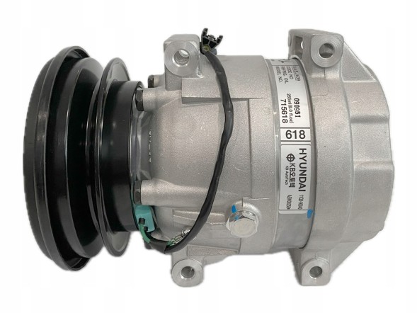EURO KLIMA 11N6-91040 / 11N691040 / 730235 / A5W00269 / 730479 / 11Q690040 / 11Q6-90040 / 11Q690041 / 11Q6-90041 / 715618 КОМПРЕСОР КОНДИЦІОНЕРА HYUNDAI EXCAVATOR 110D HL730 HL740 11Q690040