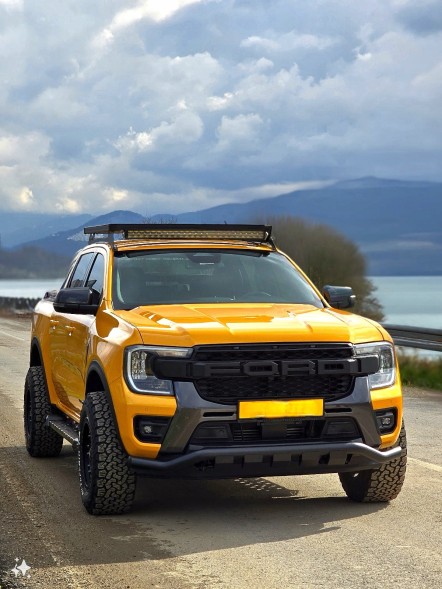 Китай PST28_FR22 Ford Ranger 2022 - Броня передня труба
