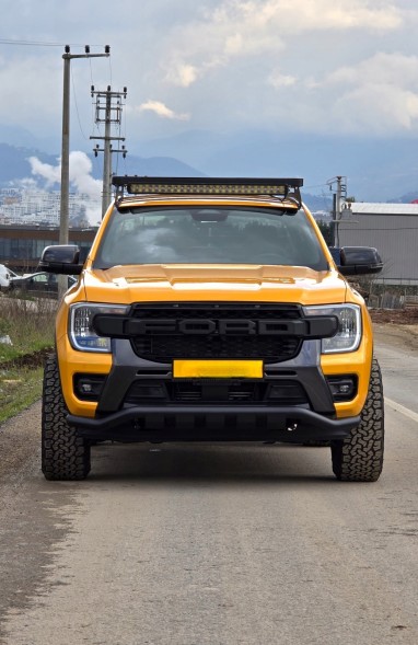 Китай PST28_FR22 Ford Ranger 2022 - Броня передня труба