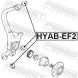 HYAB EF2 FEBEST Сайлентблок