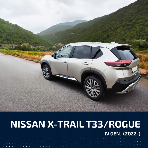 Deffner Zestaw siłowników klapy elektrycznej NISSAN X-Trail (Rouge) / od 2022 - DEFFNER T71 Комплект електроприводів кришки багажника NISSAN X-Trail (Rogue) / з 2022 року - DEF
