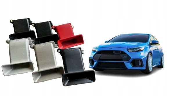 Motosport Parts AirDuktRSST Повітрозабірник Ford Focus RS MK3 AIR Dukt Black