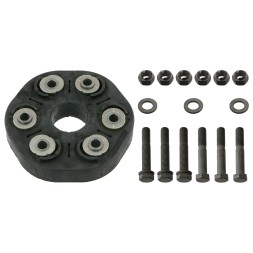 Febi bilstein  Шарнір еласт. Валу передній механічний, гвинти bmw 3 e46 7 e65, e66, e67